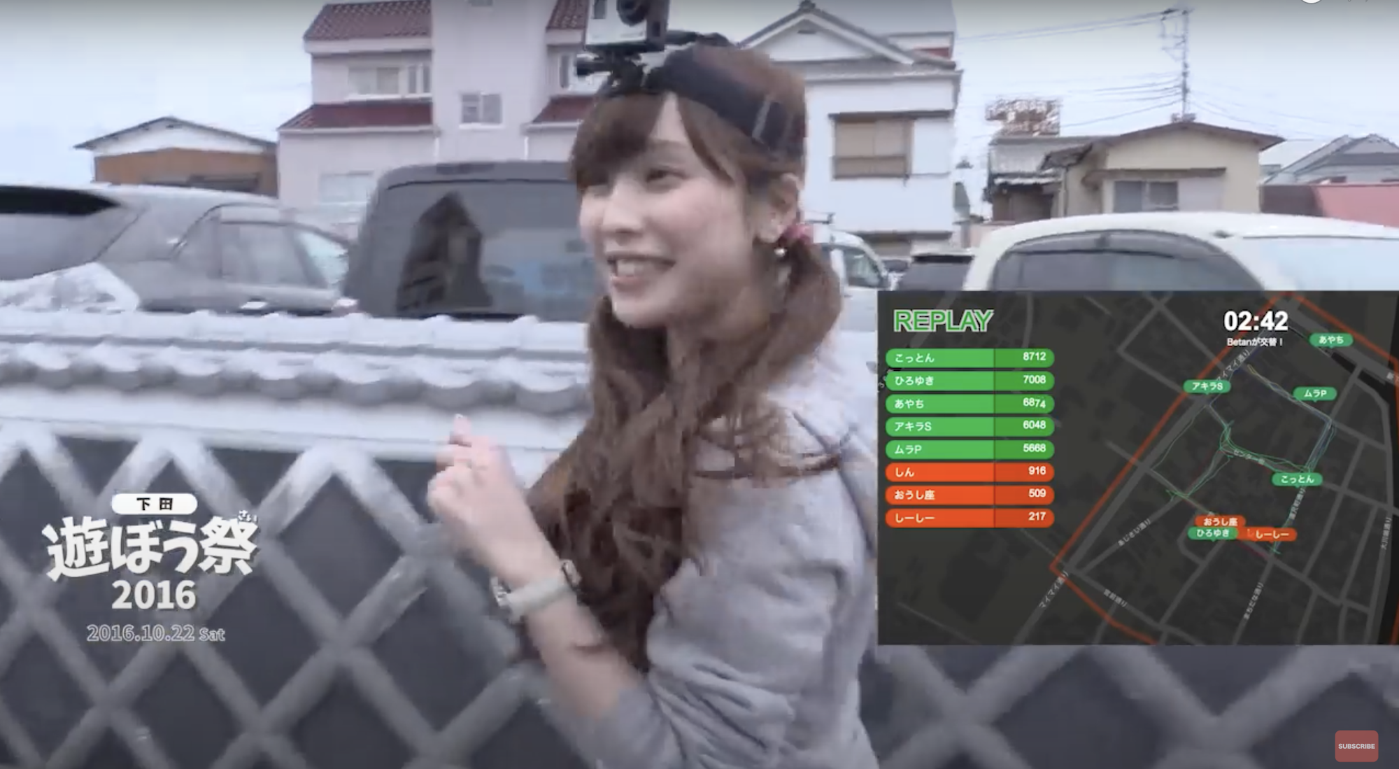 Weathernews video of Asobousai